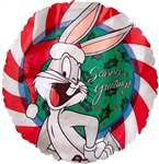 Season's Greetings Bugs Bunny Santa
