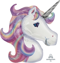 33 inch Pastel Unicorn Foil Balloon