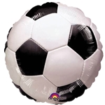 18 inch Championship SOCCER Ball Foil Balloon, Price Per Pack of 10