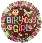 18 inch BoHo Birthday Girl