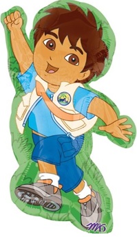 33 inch Go Diego Go Character