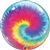 Tie Dye Swirls BUBBLE BALLOON