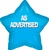 21inch As Advertised Blue Star, Price Per EACH, Minimum Order 5