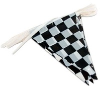 100ft Pennant Flags CHECKER