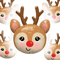 Red-Nosed Reindeer Balloon