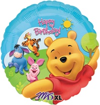 18in Pooh & Friends Sunny Birthday