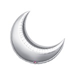 SILVER CRESCENT Balloon