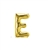 16 inch Letter E Northstar GOLD