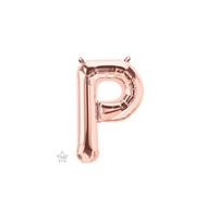 16 inch Letter P Northstar ROSE GOLD