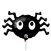 Mini Spider with Eyes Balloon