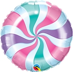 Candy Pastel Swirl Balloon