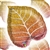 Fall Glitter Ombre LEAF Balloon