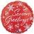 18 inch Season's Greetings Sparkles Holographic