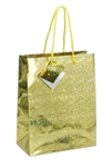 Medium Gift Bags HOLOGRAM GOLD