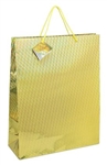 Large Gift Bags HOLOGRAM GOLD