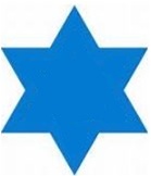 5in Die-cut Star of David