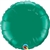 18 inch EMERALD Round Qualatex Foil Balloon