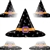 Black Witch Hat Foil Balloon