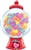 Candy Hearts Gumball Machine Foil Balloon