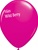 16 inch  WILD BERRY Qualatex Fashion color Latex Balloon