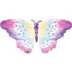 Watercolor Butterfly Balloon