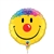 9 inch Smile Face with rainbow hair foil balloon