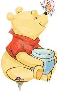 Pooh Full Body Mini Shape Balloon