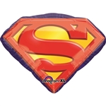 26 inch Superman Emblem  Super Shape balloon