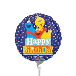 9in Sesame Street Happy Birthday Confetti