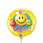 9 inch Get Well Smiley Nurse