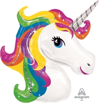 Rainbow Unicorn Balloon