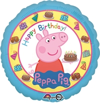 18 inch Happy Birthday Peppa Pig