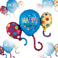 Birthday Balloon Cluster Balloon