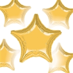 Gold Star Foil Balloon