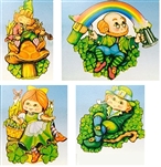 St Patrick's Day Leprechaun Cutouts