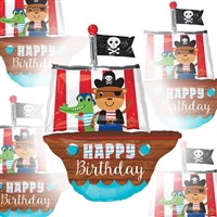 Pirate Ship Foil Balloon