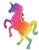 Glitter Rainbow Unicorn - Holographic