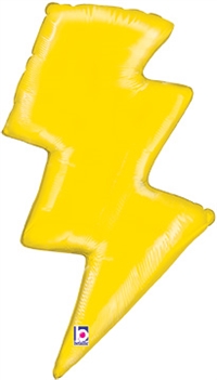 Lightning Bolt Foil Balloon