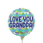 Grandpa Triangle Pattern Balloon