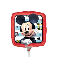 Mickey Roadster Square Foil Balloon