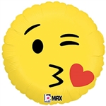 Emoji Kiss Balloon