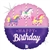 18 inch Carousel Birthday foil balloon