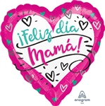 Feliz Dia Mama Hearts