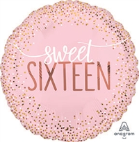 Sweet Sixteen Blush Balloon