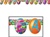 5in x 4 1/2ft Color Bright Egg Streamer