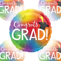 Colorful Grad Foil Balloon