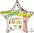 Birthday Stars & Colors Balloon