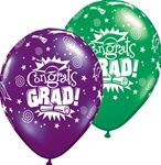 11in Qualatex Congrats Grad Jewel Assortment