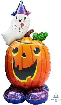 Pumpkin & Ghost Multi-Balloon