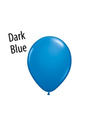 5 inch Dark Blue latex balloons